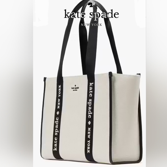 Kate Spade Kip Cavas Large Tote Purse. NWT - Picture 3 of 15